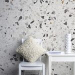 Αυτοκόλλητη Ταπετσαρία τοίχου GREY TONES TERRAZZO
