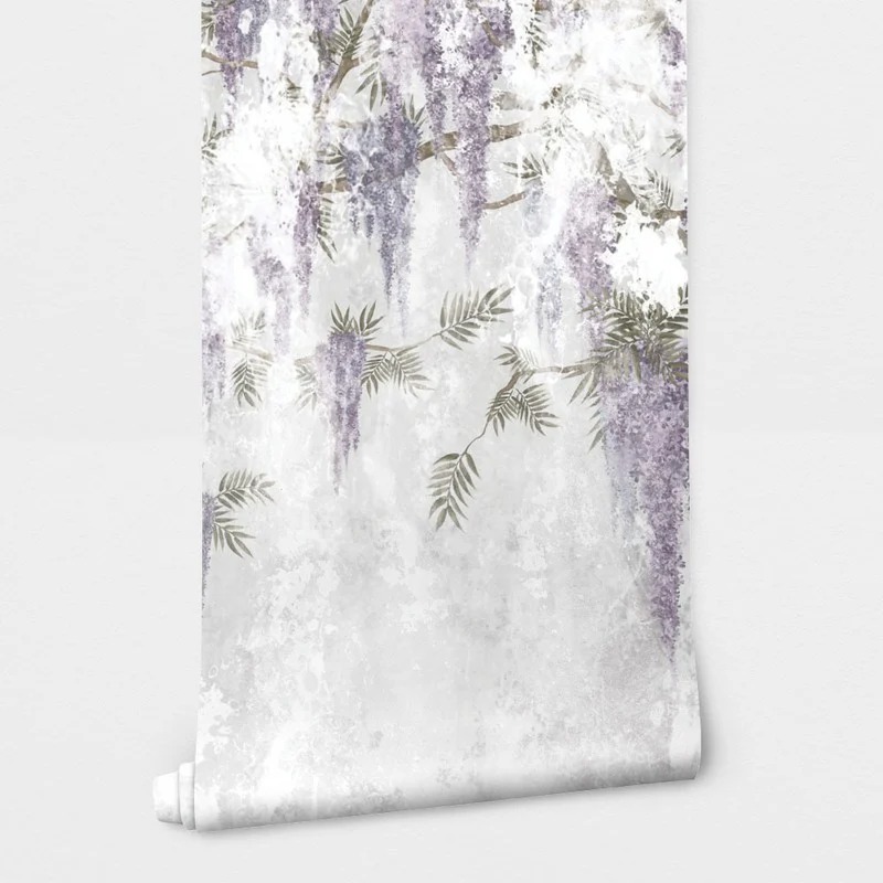 Αυτοκόλλητη Ταπετσαρία τοίχου HANGING FLOWERS