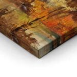 Πίνακας σε καμβά LAKE FOREST PAINTING