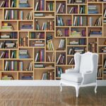 Αυτοκόλλητη Ταπετσαρία τοίχου LIBRARY