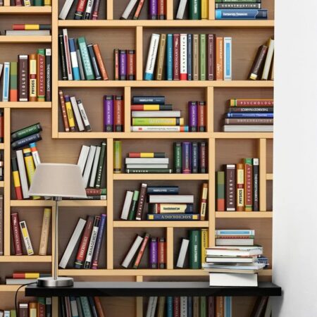Αυτοκόλλητη Ταπετσαρία τοίχου LIBRARY - Μοτίβα Sticky 1