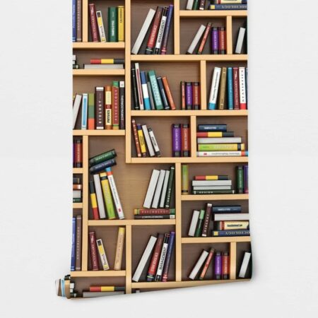 Αυτοκόλλητη Ταπετσαρία τοίχου LIBRARY - Μοτίβα Sticky 3