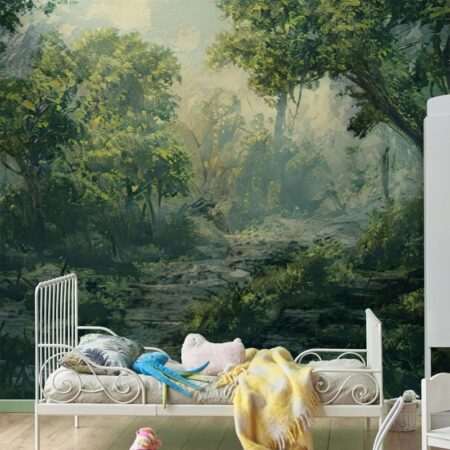 Αυτοκόλλητη Ταπετσαρία τοίχου MAGICAL FOREST - Τοπία