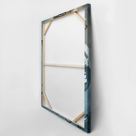 Πινακας σε καμβά MAN IN A HAT - Αφηρημενα και Abstract Sticky 3
