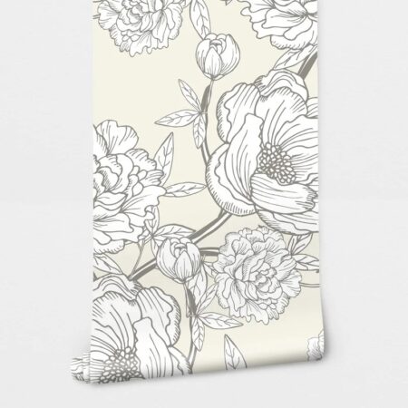 Αυτοκόλλητη Ταπετσαρία τοίχου MINIMAL FLORAL BLOSSOM - Floral - Λουλουδια Sticky 2