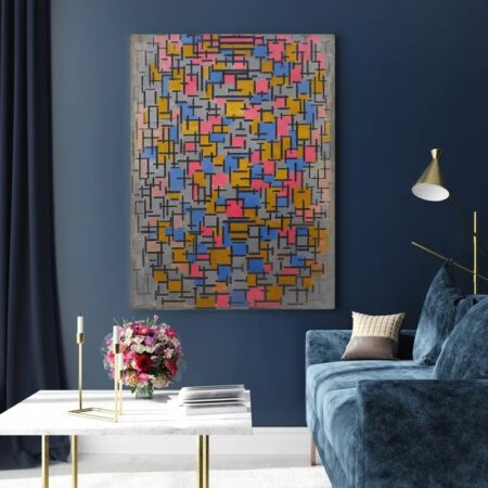 Πινακας σε καμβά MONDRIAN - COMPOSITION - Mondrian Piet