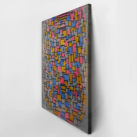 Πινακας σε καμβά MONDRIAN - COMPOSITION - Mondrian Piet Sticky 3