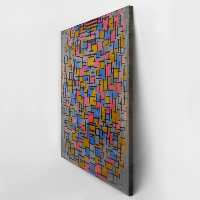 Πινακας σε καμβά MONDRIAN - COMPOSITION
