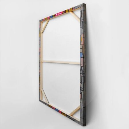 Πινακας σε καμβά MONDRIAN - COMPOSITION - Mondrian Piet Sticky 4