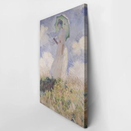 Πινακας σε καμβά MONET - WOMAN WITH PARASOL - Monet Claude Sticky 2