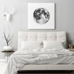Πίνακας σε καμβά MOON ILLUSTRATION