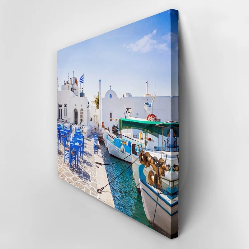 Πινακας σε καμβά NAOUSA PAROS