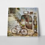 Πίνακας σε καμβά OLD STREETS OF ITALY
