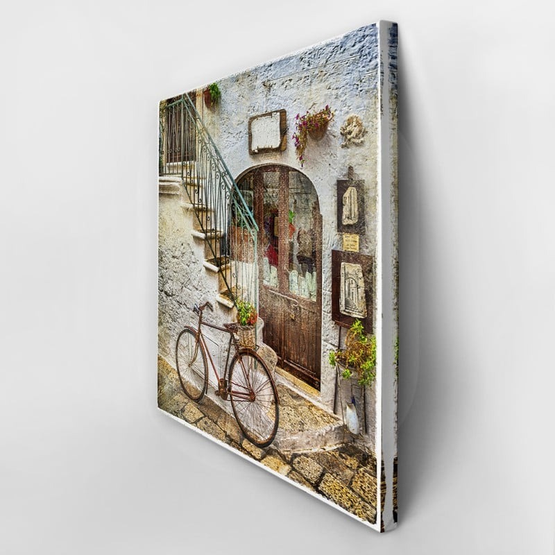 Πίνακας σε καμβά OLD STREETS OF ITALY