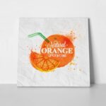 Πίνακας σε καμβά ORANGE