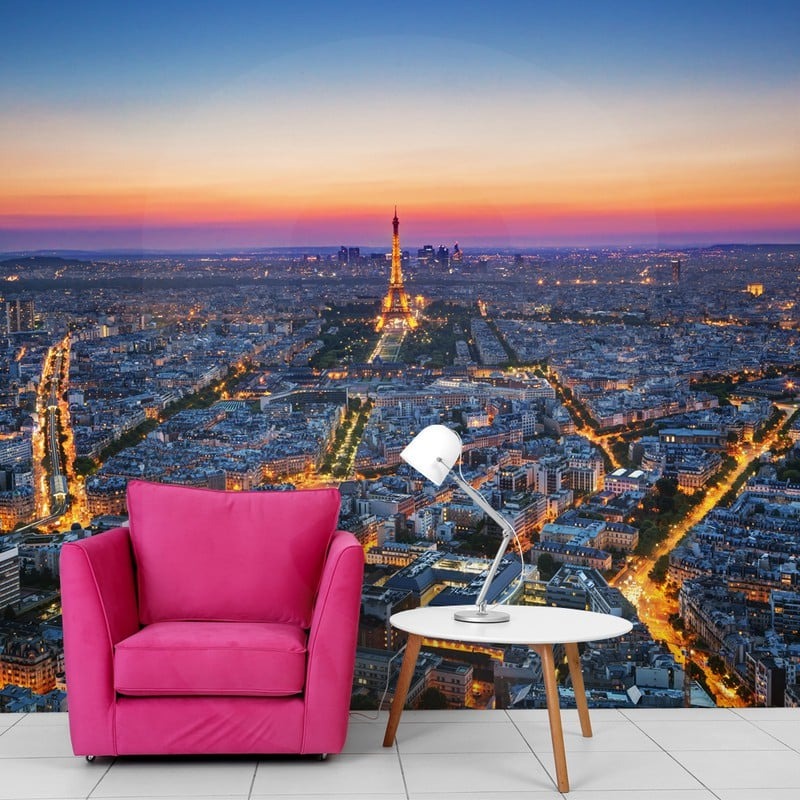 Αυτοκόλλητη Ταπετσαρία τοίχου PARIS SUNSET