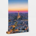 Αυτοκόλλητη Ταπετσαρία τοίχου PARIS SUNSET