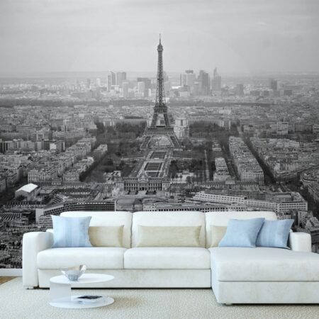 Αυτοκόλλητη Ταπετσαρία τοίχου PARIS VIEW - Χάρτες - Πόλεις