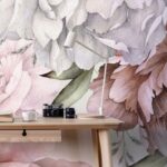 Αυτοκόλλητη Ταπετσαρία τοίχου PASTEL BLOSSOM FLOWERS