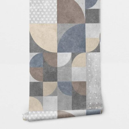Αυτοκόλλητη Ταπετσαρία τοίχου PASTEL GEOMETRIC - Μοτίβα Sticky 2
