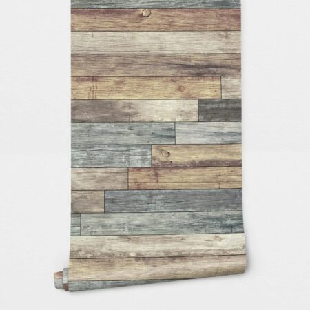 Αυτοκόλλητη Ταπετσαρία τοίχου PASTEL WOOD - Απομίμηση υλικών Sticky 2