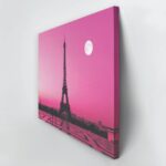 Πινακας σε καμβά PINK EIFFEL