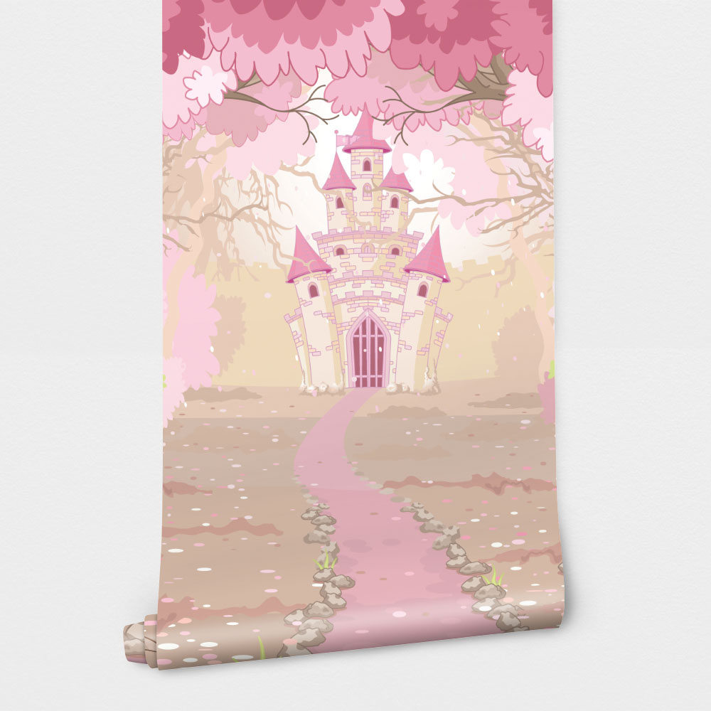 Αυτοκόλλητη Ταπετσαρία τοίχου PINK FOREST