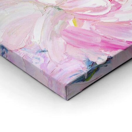 Πινακας σε καμβά PINK PEONY FLOWER - Floral - Λουλουδια Sticky 1