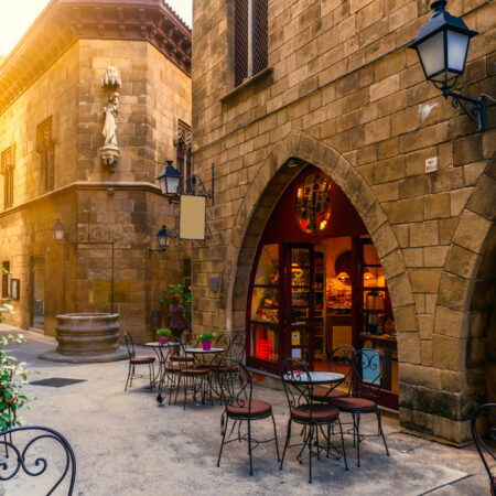 Πινακας σε καμβά POBLE ARCHITECTURE BARCELONA - Πολεις και Αρχιτεκτονικη Sticky 4