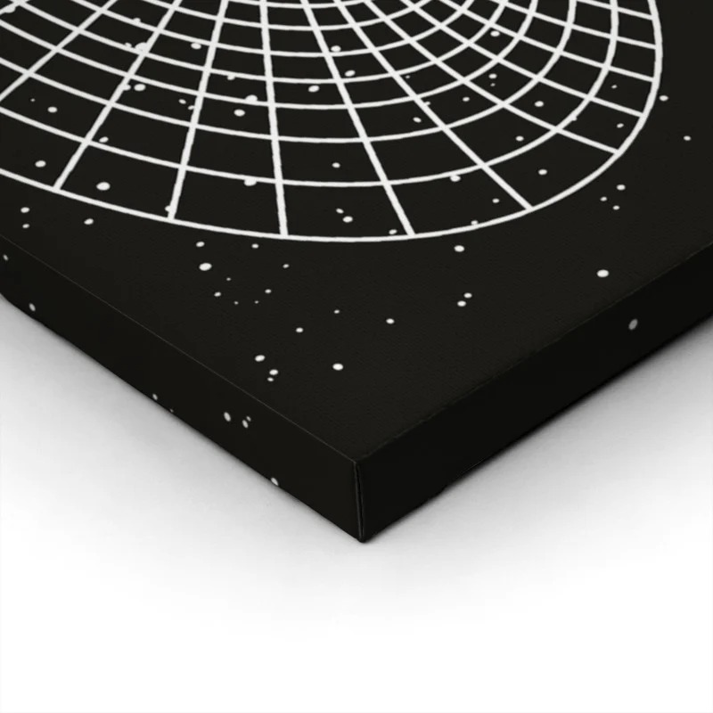 Πίνακας σε καμβά RELATIVITY THEORY BLACK HOLE