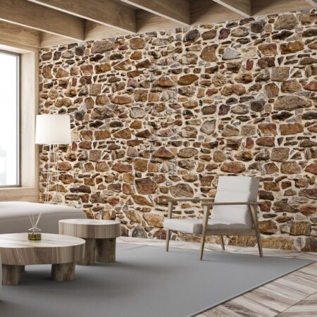 Αυτοκόλλητη Ταπετσαρία τοίχου STONE WALL 10 - Απομίμηση υλικών