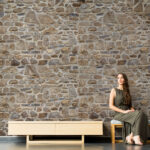 Αυτοκόλλητη Ταπετσαρία τοίχου STONE WALL 4