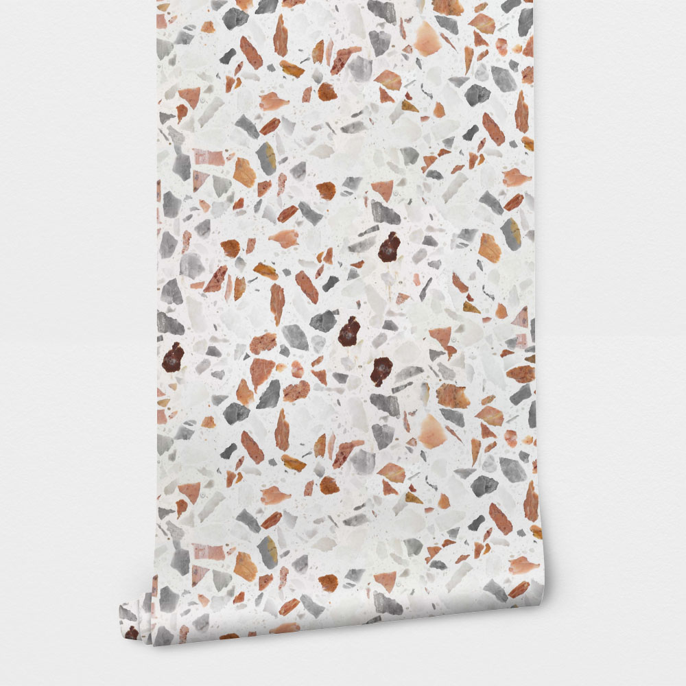 Αυτοκόλλητη Ταπετσαρία τοίχου TERRAZZO TEXTURE