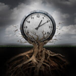 Πίνακας σε καμβά TIME MANAGEMENT BUSINESS CONCEPT