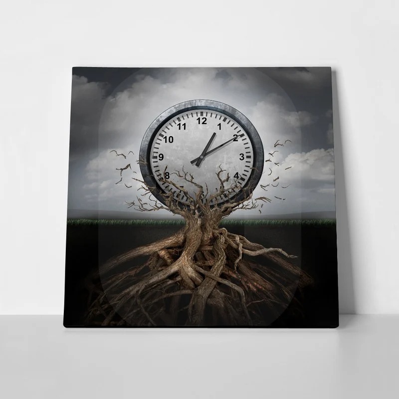 Πίνακας σε καμβά TIME MANAGEMENT BUSINESS CONCEPT