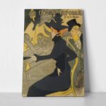 Πινακας σε καμβά TOULOUSE LAUTREC - DIVAN JAPONAIS