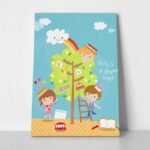 Πινακας σε καμβά TREE KIDS