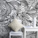 Αυτοκόλλητη Ταπετσαρία τοίχου TROPICAL PATTERN