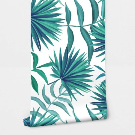 Αυτοκόλλητη Ταπετσαρία τοίχου TROPICAL PLANTS - Tropical Sticky 2