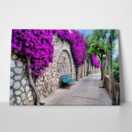 Πινακας σε καμβά VIBRANT FLOWER - Floral - Λουλουδια