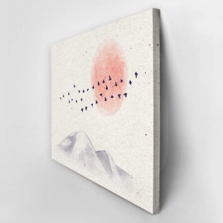 Πινακας σε καμβά WATERCOLOR MOUNTAIN - Βουνα Sticky 2