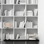 Αυτοκόλλητη Ταπετσαρία τοίχου WHITE BOOKS
