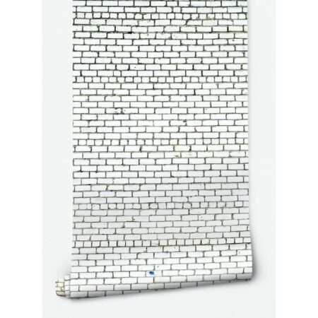 Αυτοκόλλητη Ταπετσαρία τοίχου WHITE BRICK - Απομίμηση υλικών Sticky 2