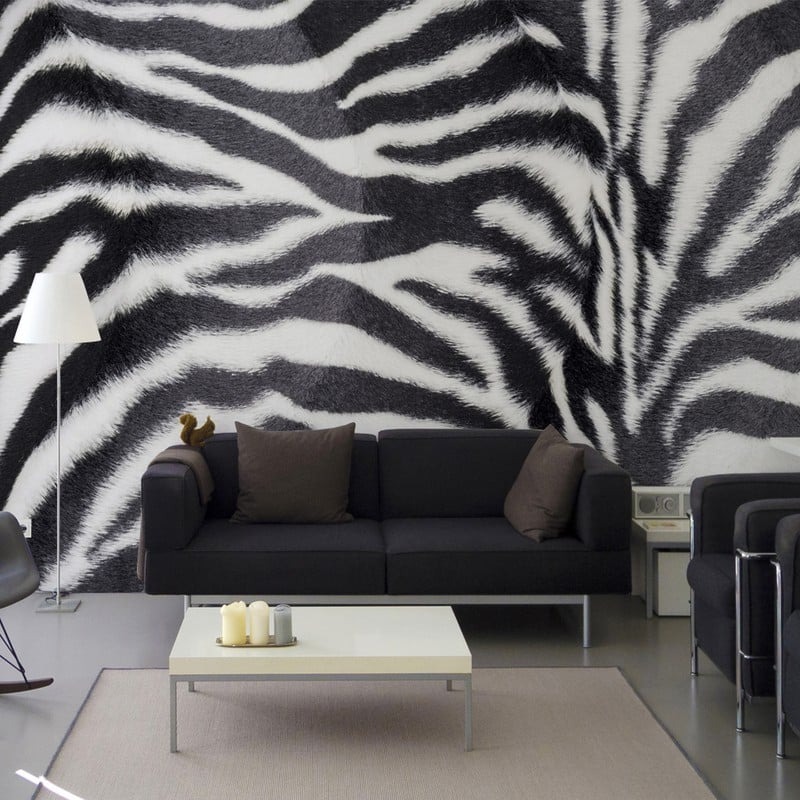 Αυτοκόλλητη Ταπετσαρία τοίχου ZEBRA