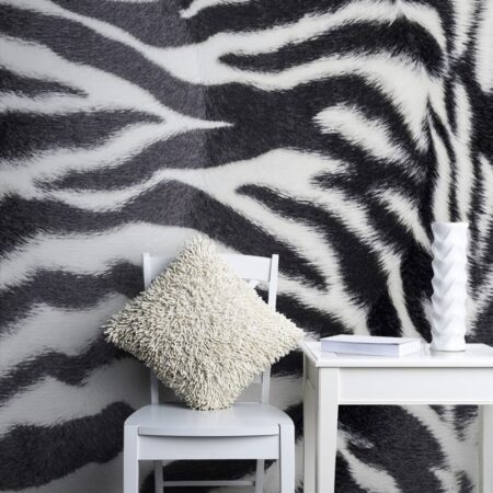 Αυτοκόλλητη Ταπετσαρία τοίχου ZEBRA - Μοτίβα
