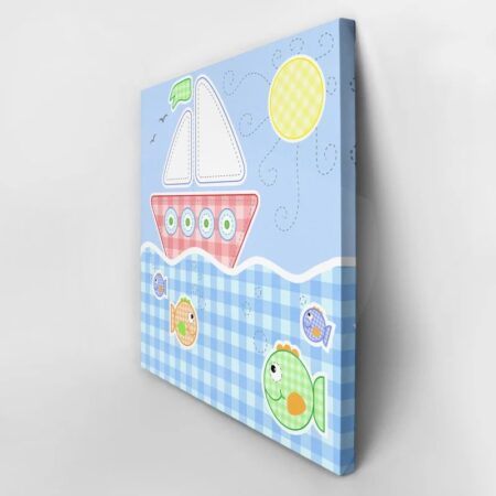 Πίνακας σε καμβά BEBE 36 - Παιδικοι και set Sticky 2