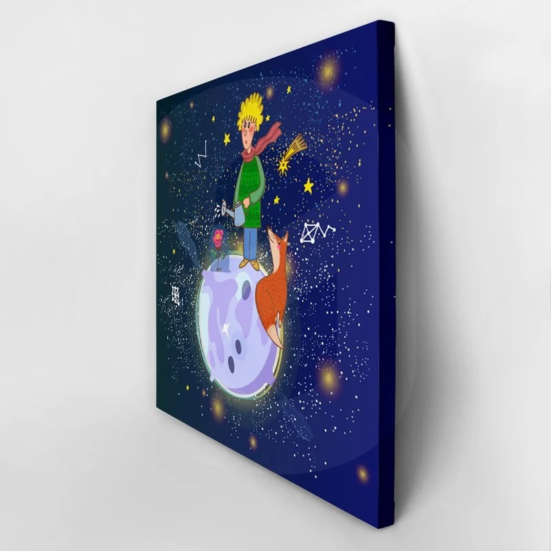 Πίνακας σε καμβά ILLUSTRATION OF LITTLE PRINCE