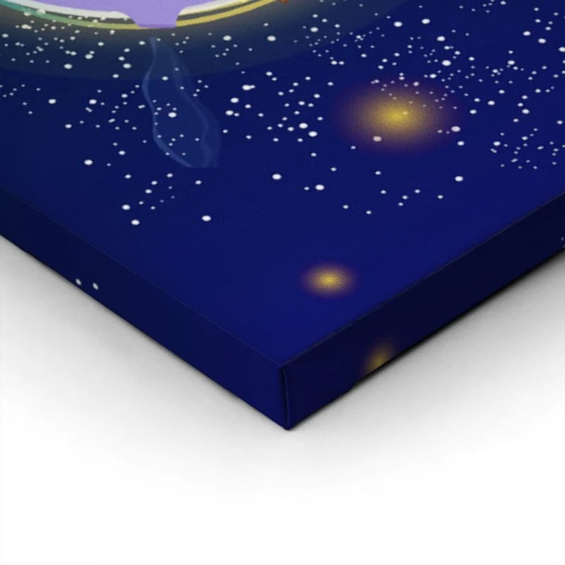 Πίνακας σε καμβά ILLUSTRATION OF LITTLE PRINCE