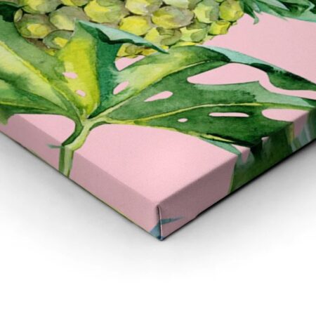 Πίνακας σε καμβά TROPICAL - Botanical - Φυτα Sticky 2