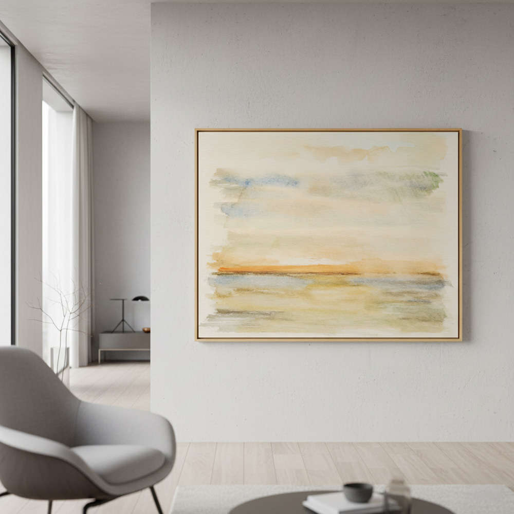 Πινακας σε καμβά ABSTRACT WATERCOLOR PAINTING